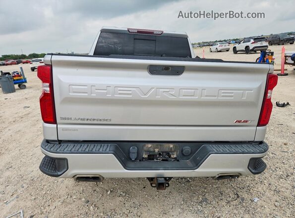 3GCUYEED7KG261322 2019 CHEVROLET SILVERADO Silver Вид ззаду