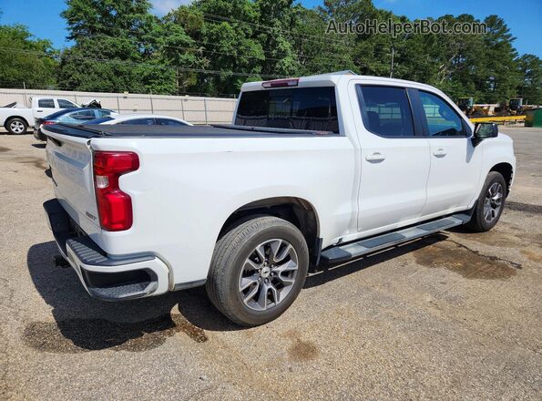 3GCUYEED8MG217946 2021 CHEVROLET SILVERADO White Trasero derecho
