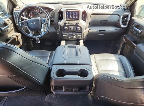 3GCUYEED8MG217946 2021 CHEVROLET SILVERADO White Vista del salpicadero