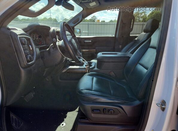 3GCUYEED8MG217946 2021 CHEVROLET SILVERADO White Vista interior delantera