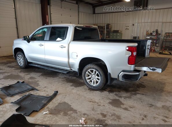 3GCUYEED9MG134087 2021 CHEVROLET SILVERADO Silver Rear left