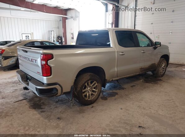 3GCUYEED9MG134087 2021 CHEVROLET SILVERADO Silver Rear right