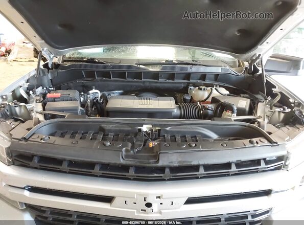 3GCUYEED9MG134087 2021 CHEVROLET SILVERADO Silver Rear view