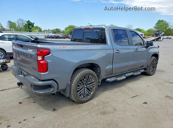 3GCUYEEDXLG265060 2020 CHEVROLET SILVERADO Silver Trasero derecho