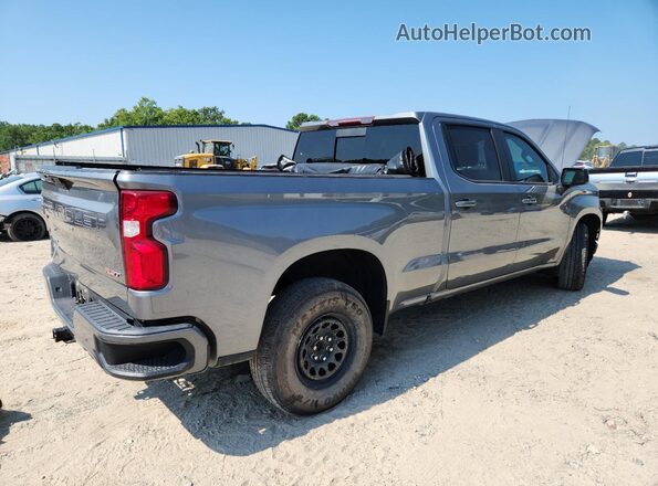 3GCUYEEDXMG385572 2021 CHEVROLET SILVERADO Gray უკანა მარჯვენა
