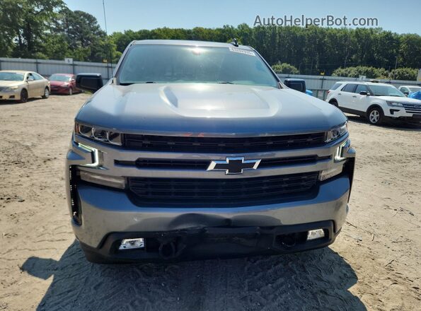 3GCUYEEDXMG385572 2021 CHEVROLET SILVERADO Gray წინა ხედი