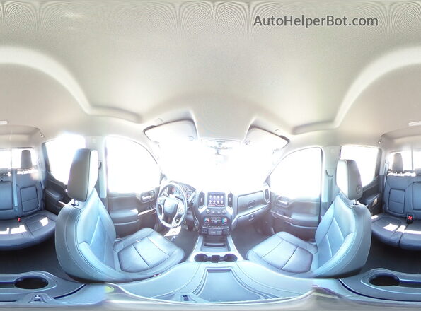 3GCUYEEDXMG385572 2021 CHEVROLET SILVERADO Gray VIN კოდის სტიკერის ხედი