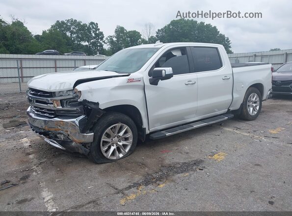 3GCUYGED2NG164741 2022 CHEVROLET SILVERADO White Front left