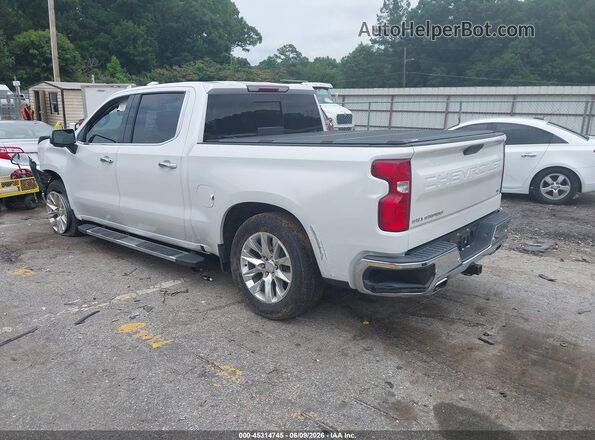 3GCUYGED2NG164741 2022 CHEVROLET SILVERADO White Rear left