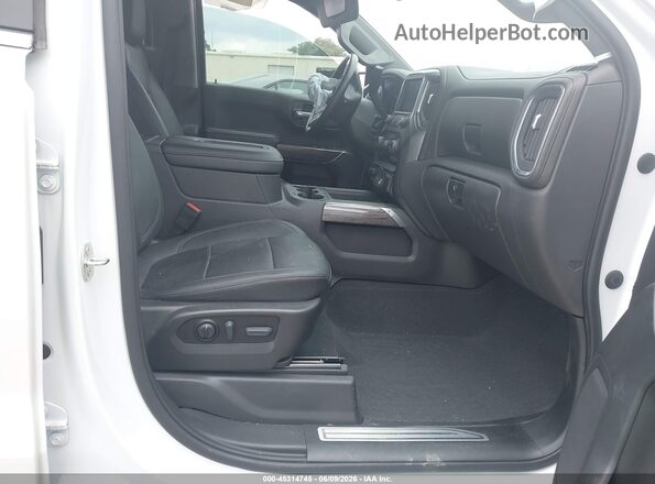 3GCUYGED2NG164741 2022 CHEVROLET SILVERADO White Front interior view