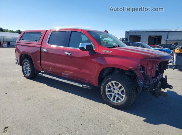 3GCUYGED3KG269266 2019 CHEVROLET SILVERADO Maroon Передня права чверть