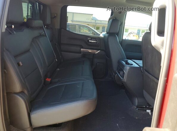 3GCUYGED3KG269266 2019 CHEVROLET SILVERADO Maroon Вид задніх сидінь