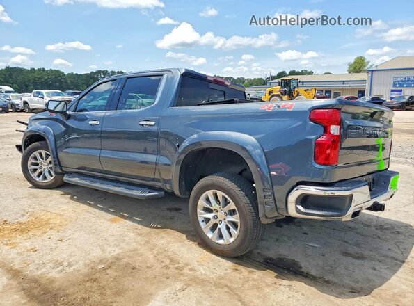 3GCUYGED9KG297797 2019 CHEVROLET SILVERADO Угольный Задняя левая четверть