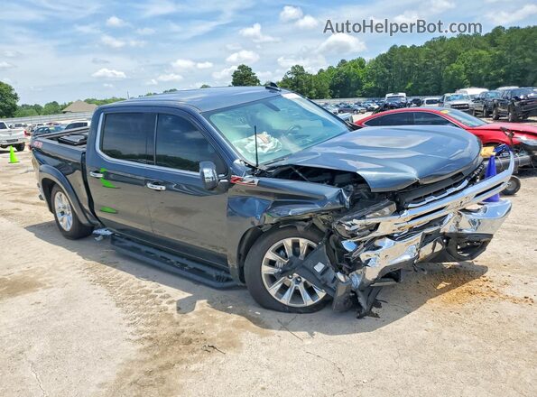 3GCUYGED9KG297797 2019 CHEVROLET SILVERADO Угольный Передняя правая четверть