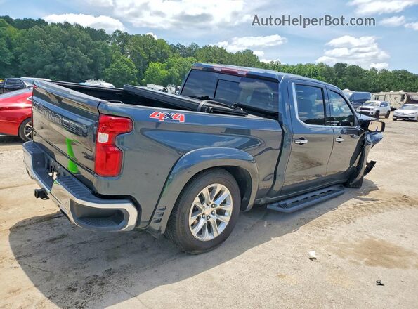 3GCUYGED9KG297797 2019 CHEVROLET SILVERADO Угольный Задняя правая четверть