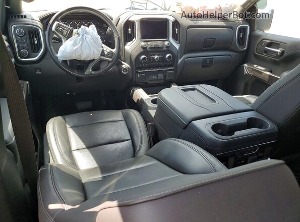 3GCUYGED9KG297797 2019 CHEVROLET SILVERADO Угольный Вид панели приборов