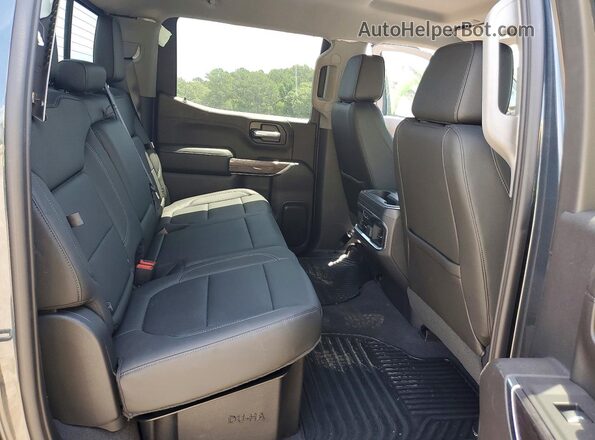 3GCUYGED9KG297797 2019 CHEVROLET SILVERADO Угольный Вид задних сидений
