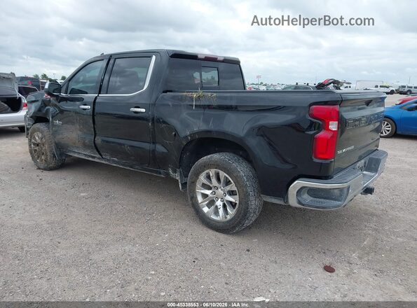3GCUYGEL4MG249697 2021 CHEVROLET SILVERADO Black უკანა მარცხენა