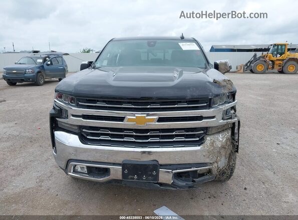 3GCUYGEL4MG249697 2021 CHEVROLET SILVERADO Black ხელსაწყოთა პანელის ხედი