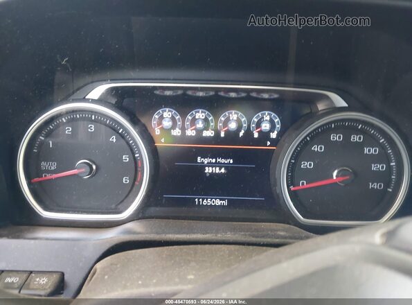 3GCUYGET2LG445734 2020 CHEVROLET SILVERADO Silver Вид задніх сидінь