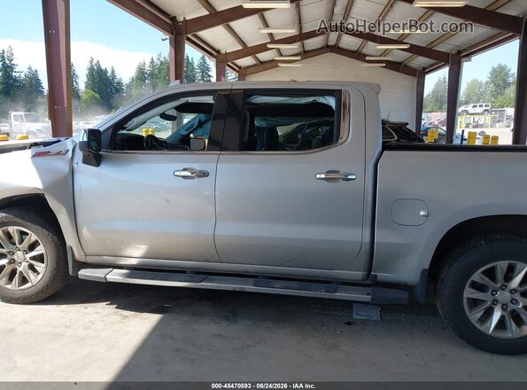 3GCUYGET2LG445734 2020 CHEVROLET SILVERADO Silver Панорамний вид салону 360°