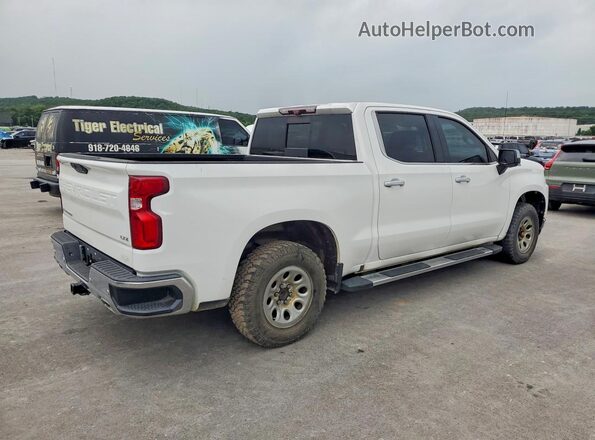 3GCUYGET3LG146396 2020 CHEVROLET SILVERADO White Rear right