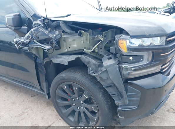 3GCUYHED2MG136751 2021 CHEVROLET SILVERADO Black Դիմացի տեսք