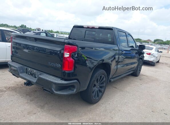 3GCUYHED2MG136751 2021 CHEVROLET SILVERADO Black Հետևի աջ