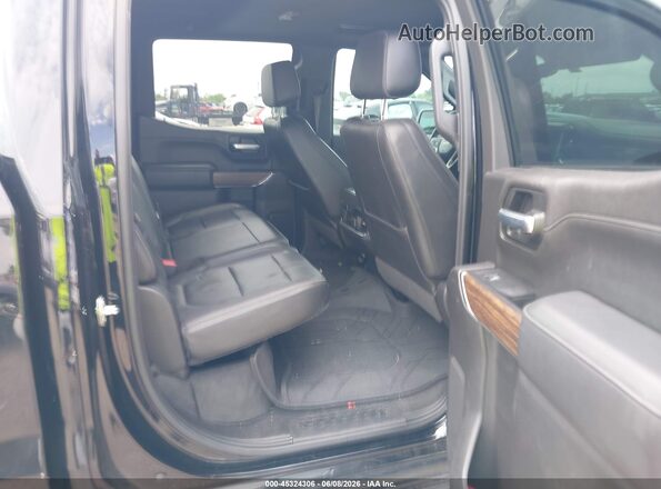 3GCUYHED2MG136751 2021 CHEVROLET SILVERADO Black VIN կոդի պիտակի տեսք