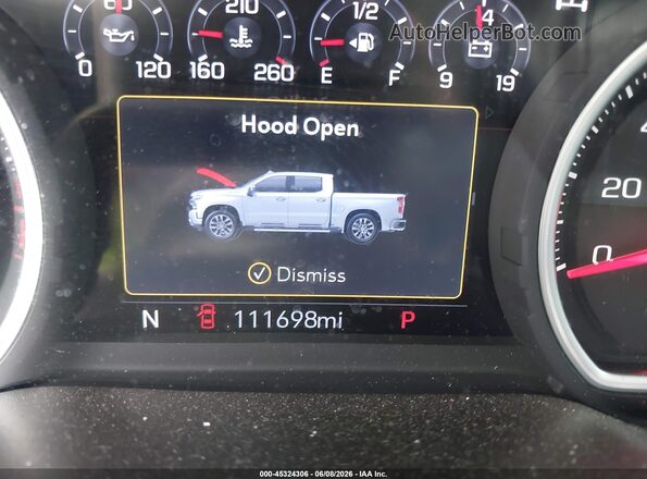 3GCUYHED2MG136751 2021 CHEVROLET SILVERADO Black 