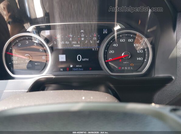 3GCUYHEL9KG223583 2019 CHEVROLET SILVERADO Blue Vista de los asientos traseros