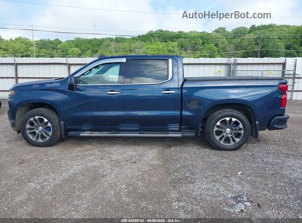 3GCUYHEL9KG223583 2019 CHEVROLET SILVERADO Blue Vista interior de 360 grados