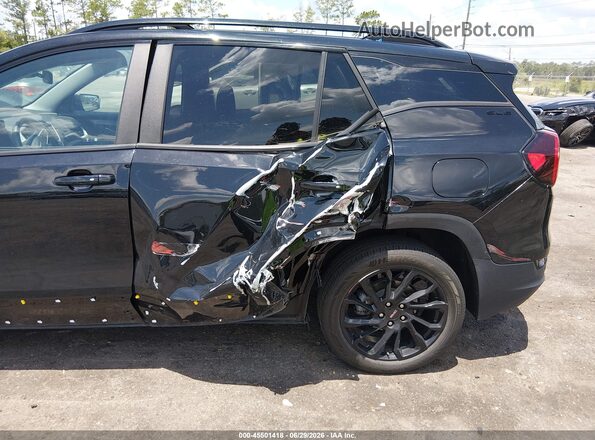 3GKALMEG0PL236285 2023 GMC TERRAIN Black Դիմացի տեսք