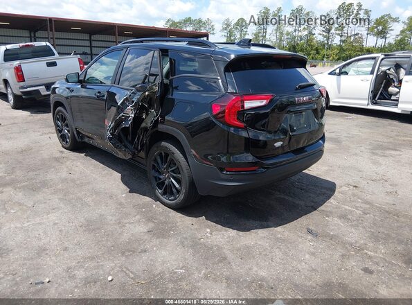 3GKALMEG0PL236285 2023 GMC TERRAIN Black Հետևի ձախ