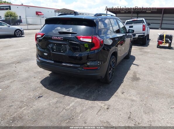 3GKALMEG0PL236285 2023 GMC TERRAIN Black Հետևի աջ