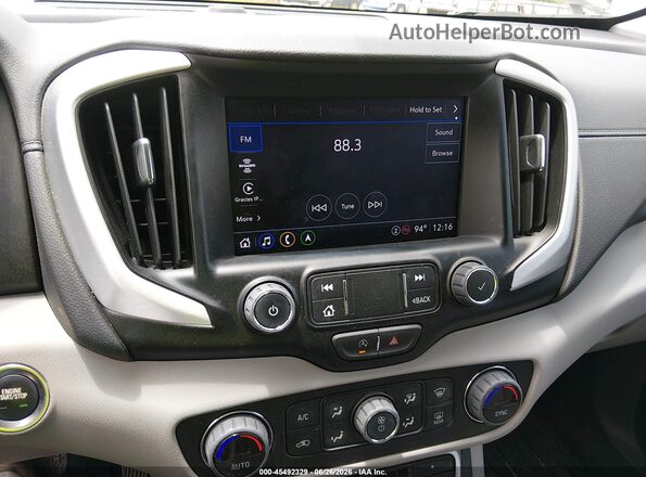 3GKALMEG1RL357295 2024 GMC TERRAIN Белый Панорамный вид салона 360°