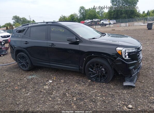 3GKALMEG2RL249798 2024 GMC TERRAIN Black Սալոնի 360 աստիճան տեսք