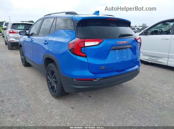 3GKALMEG2RL266178 2024 GMC TERRAIN Blue უკანა მარცხენა