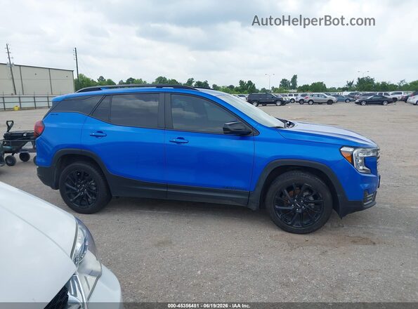 3GKALMEG2RL266178 2024 GMC TERRAIN Blue უკანა სალონის ხედი