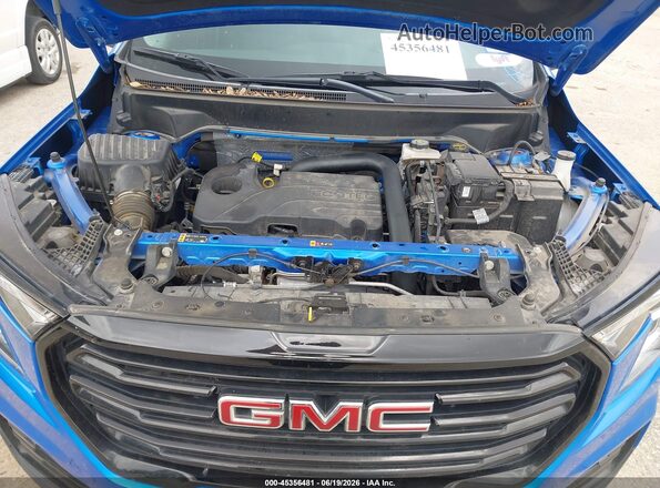 3GKALMEG2RL266178 2024 GMC TERRAIN Blue უკანა ხედი