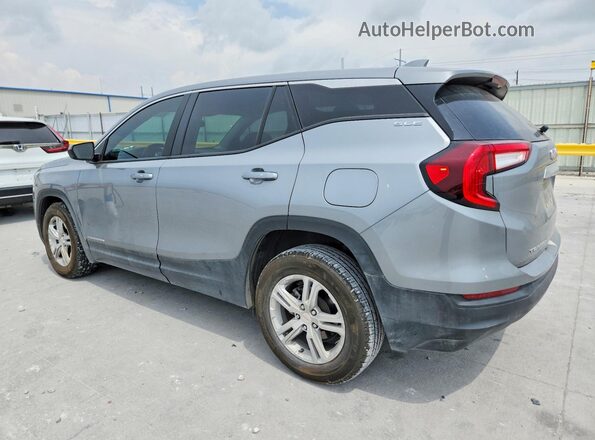 3GKALMEG2RL355667 2024 GMC TERRAIN Silver Trasero izquierdo