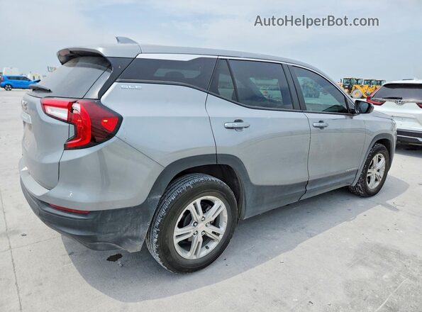 3GKALMEG2RL355667 2024 GMC TERRAIN Silver Trasero derecho