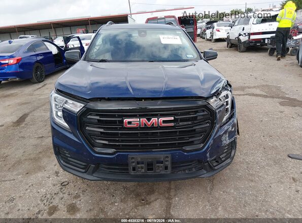 3GKALMEG3PL197109 2023 GMC TERRAIN Blue Սարքավորումների վահանակի տեսք