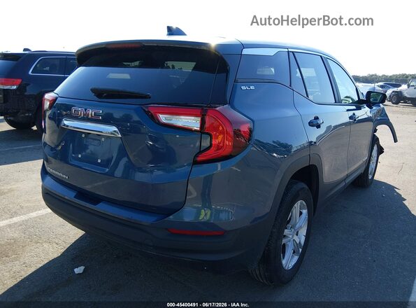 3GKALMEG3RL113373 2024 GMC TERRAIN Blue Trasero derecho