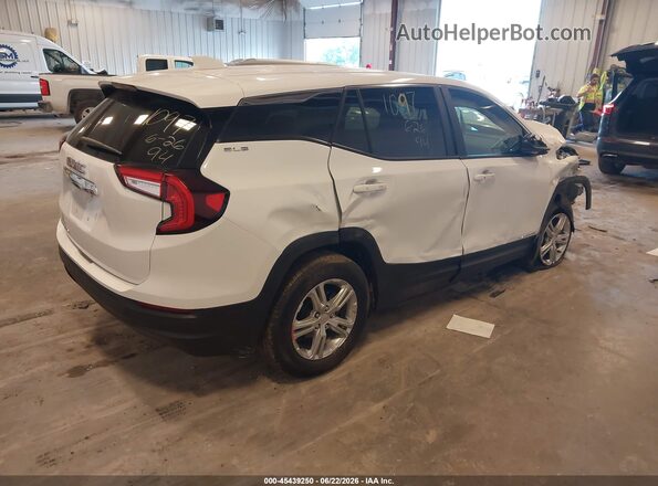 3GKALMEG3RL222271 2024 GMC TERRAIN White Задня права чверть