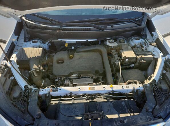 3GKALMEG3RL319812 2024 GMC TERRAIN White ძრავის განყოფილების ხედი