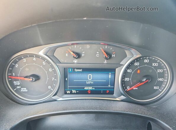 3GKALMEG3RL319812 2024 GMC TERRAIN White ხელსაწყოთა პანელის ხედი