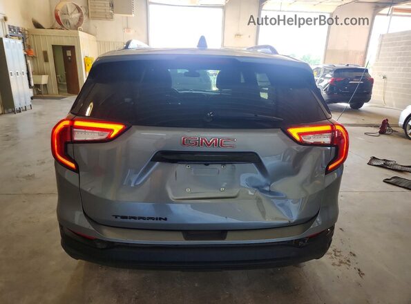 3GKALMEG3RL331264 2024 GMC TERRAIN Gray Rear view