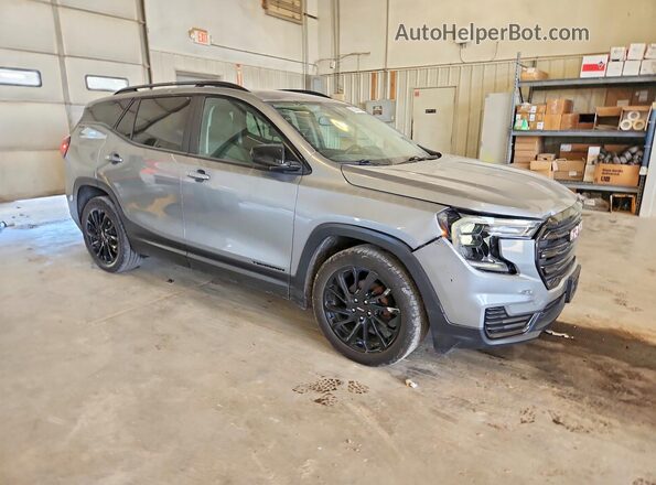 3GKALMEG3RL331264 2024 GMC TERRAIN Gray Front right