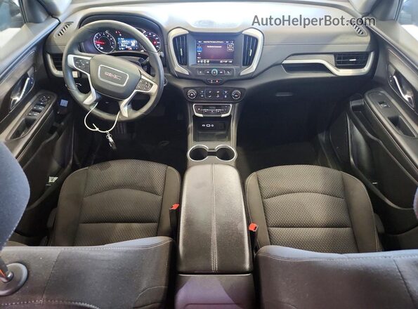 3GKALMEG3RL331264 2024 GMC TERRAIN Gray Dashboard view
